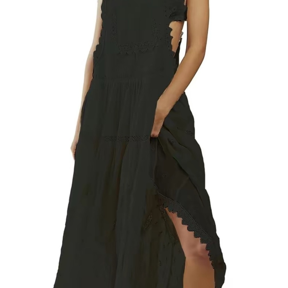 Elegant Black Maxi Dress